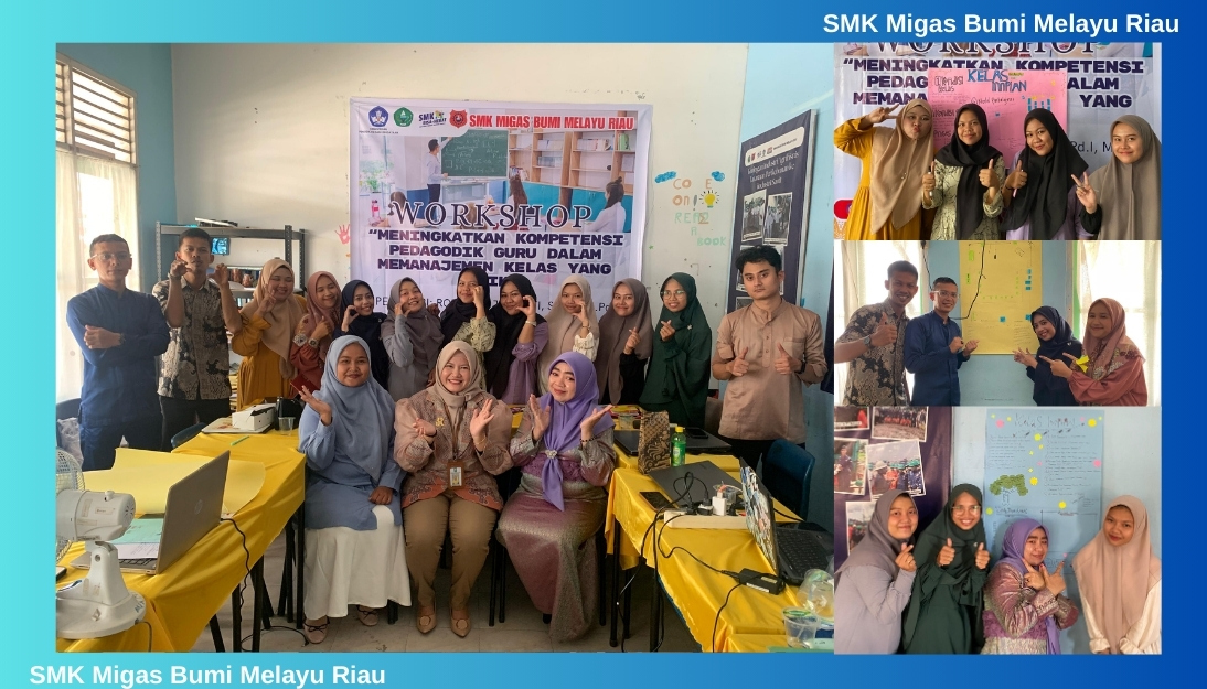 Guru SMK Migas Bumi Melayu Riau Tingkatkan Kompetensi Pedagogik